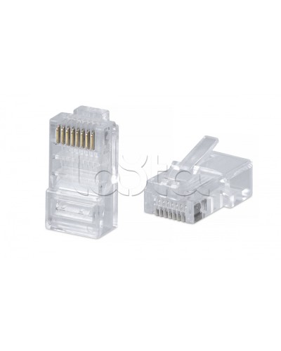 Коннектор RJ-45 Cabeus (8P8C-C6-FC) в Прокопьевске Коннекторы и разъемы Pintop.ru