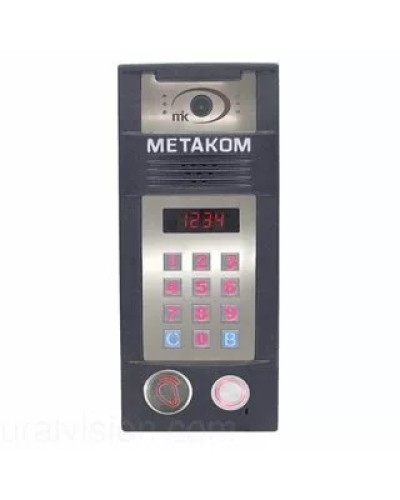 Многоабонентый антивандальный блок вызова со встроенной гибридной видеокамерой Метаком MК2018-TMRFVH в Прокопьевске Блоки вызова многоабонентные Pintop.ru