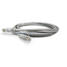Патч-корд RJ45 - RJ45, 4 пары, UTP, категория 6, 1 м, белый, LSZH LANMASTER LAN-PC45/U6-1.0-WH