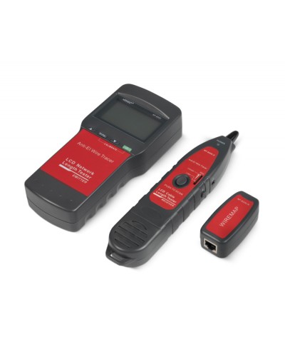 Тестер для витой пары c LCD дисплеем и тон-генератором Cabeus (CT-LCD-RJ45-SCAN) в Прокопьевске Тестеры для систем видеонаблюдения Pintop.ru