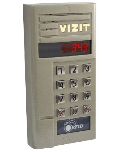 Блок вызова домофона Vizit БВД-343FCPL в Прокопьевске Блоки вызова многоабонентные Pintop.ru