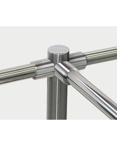 Патрубок прямой для крепления поручней PERCo-BH02 0-10 в Прокопьевске Ограждения Pintop.ru