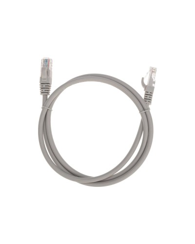 Патч-корд U/UTP, CAT 6, RJ45-RJ45, 26AWG, LSZH, серый, 1м REXANT 02-0290-1 в Прокопьевске Патчкорды (медные) Pintop.ru