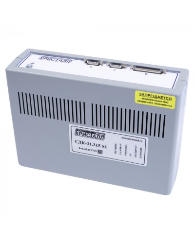 Блок контроля S1 Кристалл СДК-31.315S1(TCP/IP) в Прокопьевске Приемно-контрольные приборы Pintop.ru