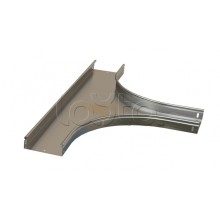 Ответвитель Т-образный горизонтальный плавный Hyperline RST-TTS-600-80-0,8-R100-SZ