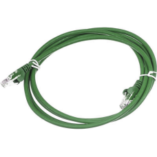 Патч-корд RJ45 - RJ45, 4 пары, UTP, категория 5е, 10 м, зеленый, LSZH LANMASTER LAN-PC45/U5E-10-GN