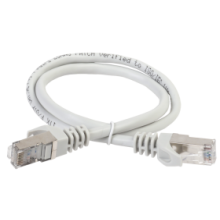 ITK Коммутационный шнур (патч-корд), кат.5Е FTP, LSZH, 2м, серый (PC01-C5EFL-2M)