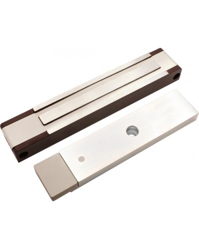 Электромагнитный замок с датчиком состояния двери ALeko ALM-400P (12В коричневый) в Прокопьевске Электромагнитные замки Pintop.ru