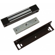 Замок электромагнитный влагозащищенный AccordTec ML-350N с уголком, цвет (коричневый)