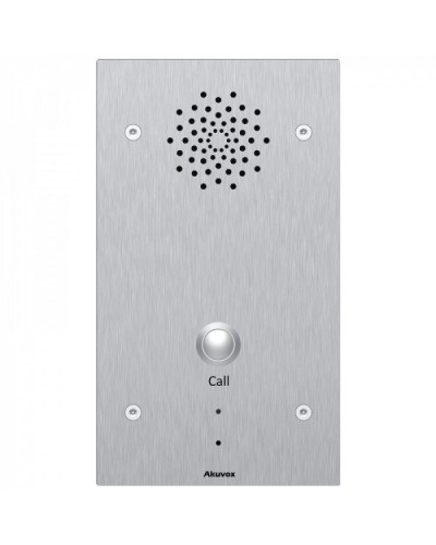 Одноабонентская вызывная панель Akuvox E21V_v4 в Прокопьевске Вызывные аудиопанели малоабонентные Pintop.ru