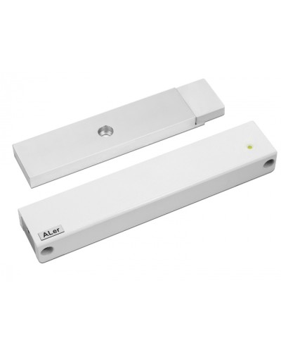 Замок электромагнитный Aler AL-400 PRemium (24 В, белый) в Прокопьевске Электромагнитные замки Pintop.ru