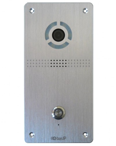 Панель вызывная BAS-IP AV-04FD SILVER в Прокопьевске Вызывные IP панели Pintop.ru