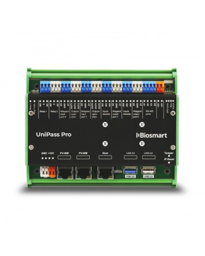 Контроллер управления доступом в бесконтактных СКУД и системах учета рабочего времени по венам ладони и RFID-картамBioSmart UniPass Pro в Прокопьевске Контроллеры Pintop.ru