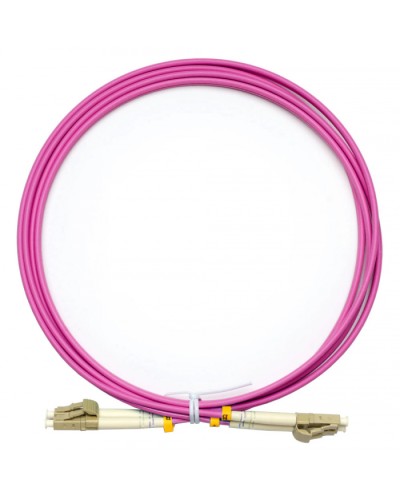 Шнур оптический duplex LC-LC 50/125 mm OM4 2м LSZH Cabeus FOP-50-OM4-LC-LC-2m в Прокопьевске Патч-корды оптические Pintop.ru