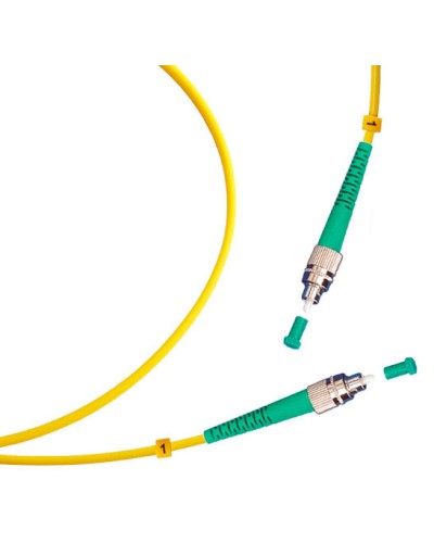 Шнур оптический simplex FC/APC-FC/APC 9/125 sm 3м LSZH Cabeus FOP(s)-9-FC/APC-FC/APC-3m в Прокопьевске Патч-корды оптические Pintop.ru