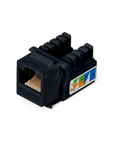 Вставка Cabeus KJ-RJ45-Cat.5e-90-BK в Прокопьевске Модули Keystone Pintop.ru