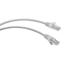 Патч-корд FTP, категория 5е, 3 м, LSZH, экранированный, серый Cabeus PC-FTP-RJ45-Cat.5e-3m-LSZH