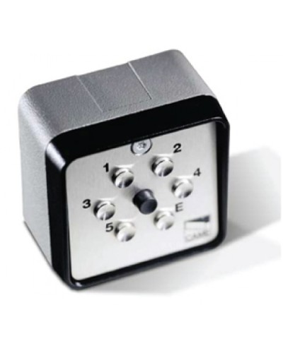 Клавиатура кодонаборная 7-кнопочная, накладная, радиоканальная Came 001S9000 в Прокопьевске Запчасти для шлагбаумов и автоматики Pintop.ru