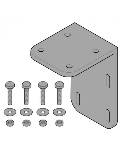 Кронштейн крепления к стене C003 C004 Came 119RICX011 в Прокопьевске Запчасти для шлагбаумов и автоматики Pintop.ru