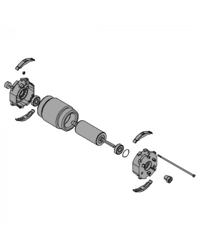 Электродвигатель АХ302304 Came 119RID312 в Прокопьевске Запчасти для шлагбаумов и автоматики Pintop.ru