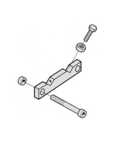 Ограничит. нижний с крепл. G4000 и G2500 Came 119RIG059 в Прокопьевске Запчасти для шлагбаумов и автоматики Pintop.ru