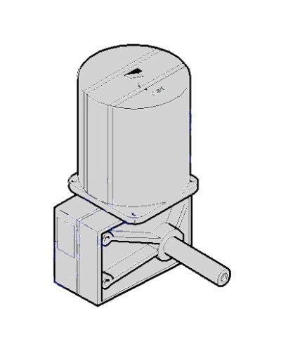Моторедуктор CAT-X24 Came 119RIX024 в Прокопьевске Запчасти для шлагбаумов и автоматики Pintop.ru