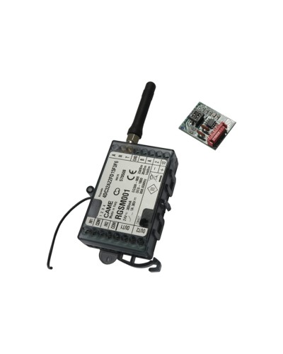 Шлюз GSM для управления автоматикой посредством технологии CAME Connect Came RGSM001S в Прокопьевске Устройства радиоуправления для шлагбаумов и автоматики Pintop.ru
