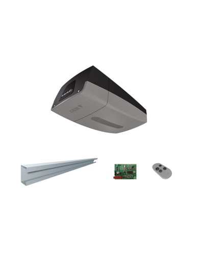 Комплект автоматики для секционных ворот Came VER 06 (VER06DES 2.7 KIT) на основе привода VER06DES (встроенный блок управления, радиоуправление, направляющий профиль) в Прокопьевске Автоматизация ворот Pintop.ru