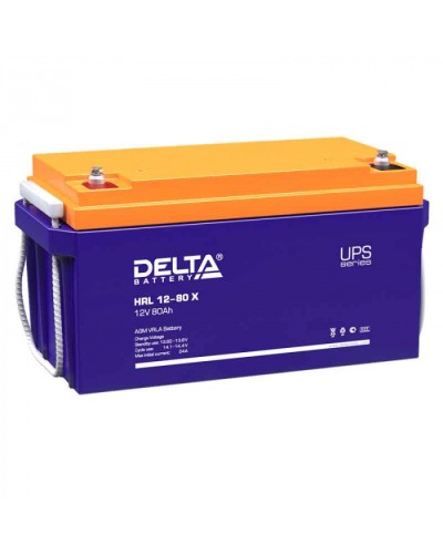 Аккумуляторная батарея 12 - 80 Delta HRL12-80 X в Прокопьевске Электротехническое оборудование Pintop.ru