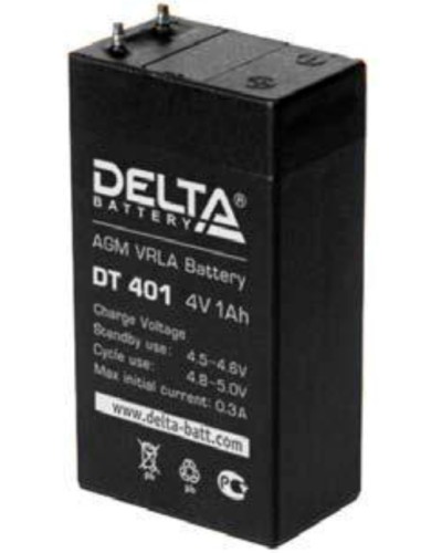 Аккумулятор свинцово-кислотный Delta DT 401 в Прокопьевске Электротехническое оборудование Pintop.ru