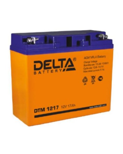 Аккумулятор свинцово-кислотный Delta DTM 1217 в Прокопьевске Электротехническое оборудование Pintop.ru