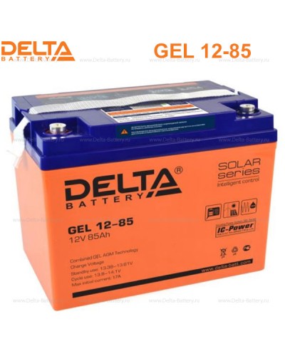 Аккумулятор свинцово-кислотный Delta GEL 12-85 в Прокопьевске Электротехническое оборудование Pintop.ru