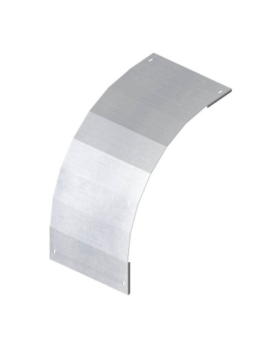 Крышка на угол вертикальный внешний 90 градусов, 100х600 R600, горячеоцинкованная DKC (LKO1660KHDZ) в Прокопьевске Аксессуары для лотков Pintop.ru