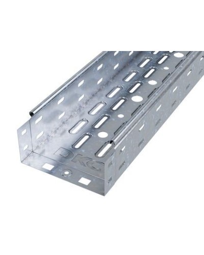 Лоток перфорированный 150х100 L 2000, горячеоцинкованный DKC 35332HDZ в Прокопьевске Кабельные лотки Pintop.ru