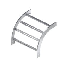 Угол вертикальный внешний 90 градусов, 100х600 R600, горячеоцинкованный DKC (LO1660KHDZ)