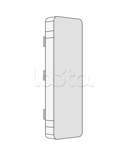 Заглушка LAN 120x60 DKC 00877 в Прокопьевске Аксессуары для кабель-канала Pintop.ru