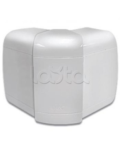 Угол внешний 140х50 мм, изменяемый 80-120°, цвет серый металлик DKC 01452G в Прокопьевске Аксессуары для кабель-канала Pintop.ru