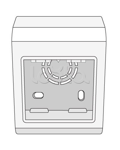 Коробка монтажная под 2 модуля BRAVA DKC 10034 в Прокопьевске Распределительные коробки Pintop.ru