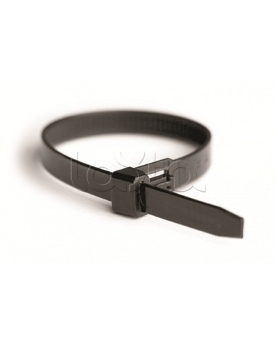 Хомут P6.6 многоразовый, черный, 7,5x350 DKC 25354 в Прокопьевске Стяжки-хомуты Pintop.ru