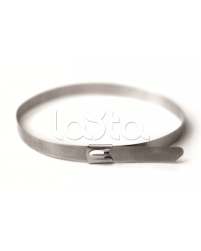 Хомут из нержавеющей стали AISI 304 13х400 DKC 27421 в Прокопьевске Стяжки-хомуты Pintop.ru