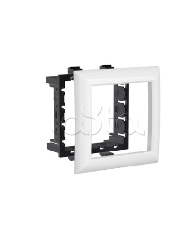 Рамка-суппорт Avanti белый для In-liner Front, 2 мод. DKC 4400912 в Прокопьевске Аксессуары для лотков Pintop.ru