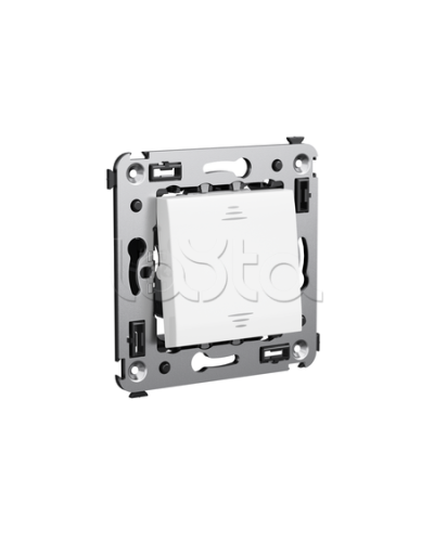 Выключатель одноклавишный в стену, Avanti, Ванильная дымка DKC 4405103 в Прокопьевске Аксессуары для стоек и шкафов Pintop.ru