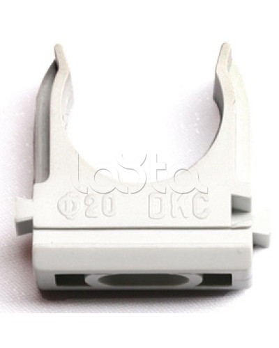 Держатель с защелкой, д.20 мм DKC 51020 в Прокопьевске Держатели, клипсы, скобы Pintop.ru