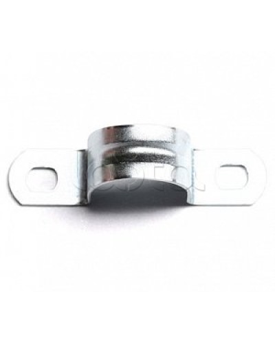 Держатель оцинкованный двусторонний д.63мм 53362ДКС в Прокопьевске Держатели, клипсы, скобы Pintop.ru