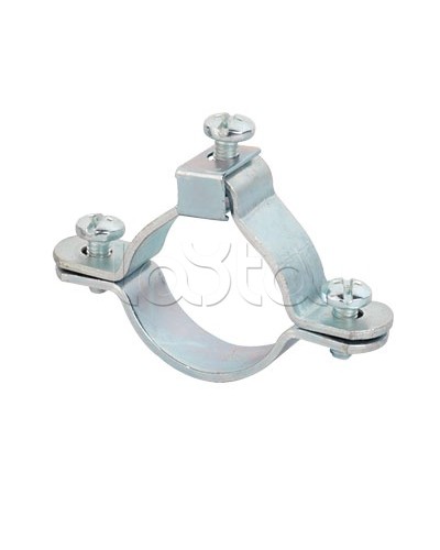 Хомут заземления для труб 20-1/2 мм, оцинкованная сталь DKC 6042-20 в Прокопьевске Стяжки-хомуты Pintop.ru