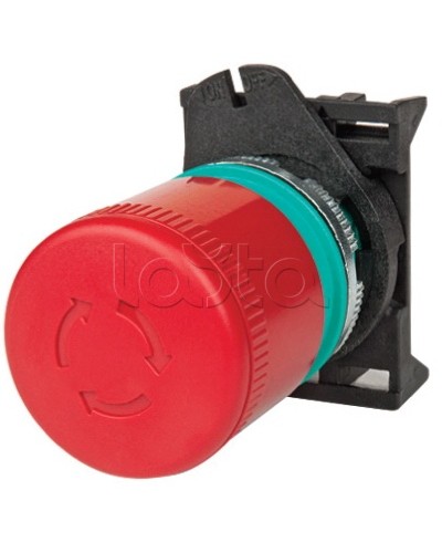 Кнопка аварийная грибовидная поворотная д.40 DKC ABHT1C4N в Прокопьевске Крепежные изделия Pintop.ru