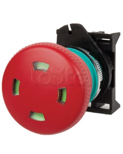 Кнопка аварийная грибовидная типа тяни-толкай с индикацией O 40 DKC ABHT1P4S в Прокопьевске Аксессуары для стоек и шкафов Pintop.ru