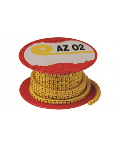 Колечко маркировочное -, 1,3-2,5мм. черное на желтом DKC AZO211BY в Прокопьевске Крепежные изделия Pintop.ru