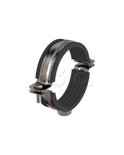 Хомут для средних нагрузок 1, c изоляцией DKC BHT2100 в Прокопьевске Стяжки-хомуты Pintop.ru