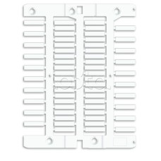 Маркировка для провода, жесткая, для трубочек. 4х23мм. Белая DKC NUT23